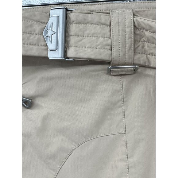 Bogner Beige Polyamid Pants US 56 With Zipper Details & Belt NEW Insulated - Picture 12 of 15